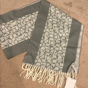 Calvin Klein scarf!